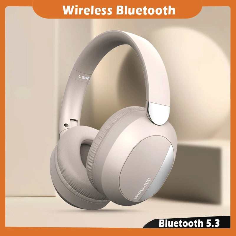 Headphone Bluetooth HIFI Wireless Music Headset TF/AUX Music Player with Mic  Gamer Earphone Kids Lovely Christmas Gifts